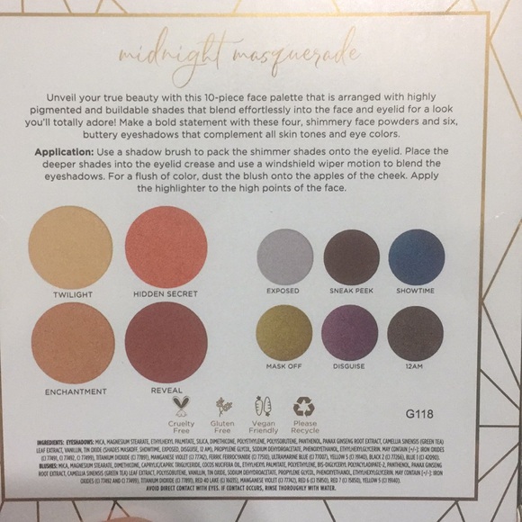 Put - Midnight Masquerade Face Palette - Picture 2 of 5